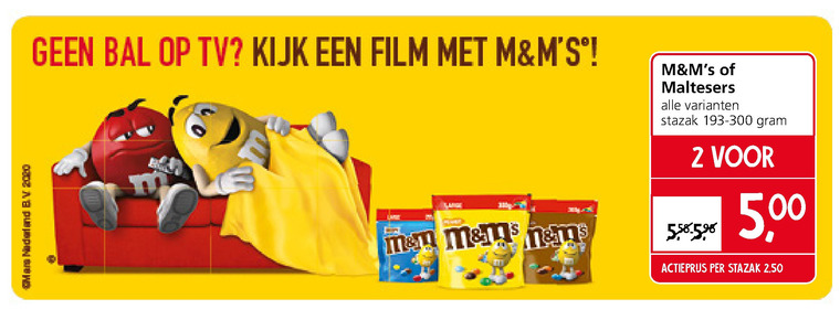 Maltesers   chocolade folder aanbieding bij  Jan Linders - details