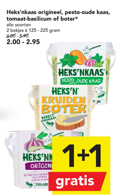 Heksnkaas   roomkaas folder aanbieding bij  Deen - details