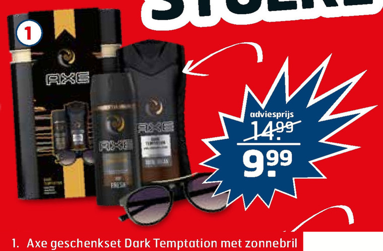 Axe   geschenkset folder aanbieding bij  Trekpleister - details