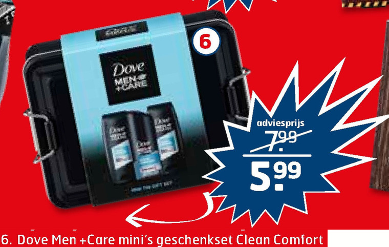 Dove   geschenkset folder aanbieding bij  Trekpleister - details