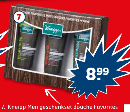 Kneipp   geschenkset folder aanbieding bij  Trekpleister - details