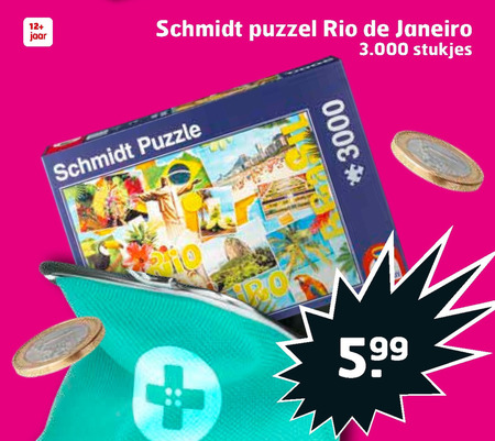 Schmidt   legpuzzel folder aanbieding bij  Trekpleister - details