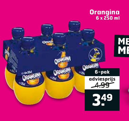 Orangina   frisdrank folder aanbieding bij  Trekpleister - details