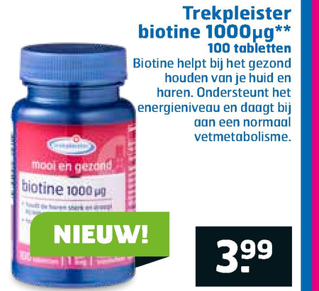 Trekpleister Huismerk   voedingssupplement folder aanbieding bij  Trekpleister - details