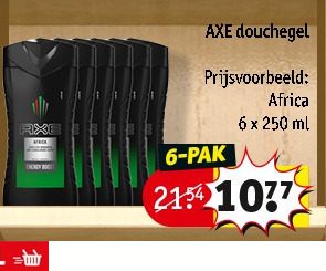 Axe   douchegel folder aanbieding bij  Kruidvat - details