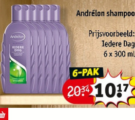 Andrelon   shampoo folder aanbieding bij  Kruidvat - details
