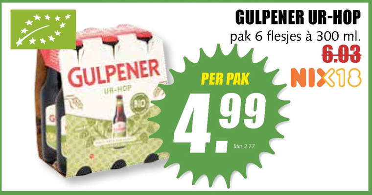 Gulpener   speciaalbier folder aanbieding bij  MCD Supermarkt Basis - details