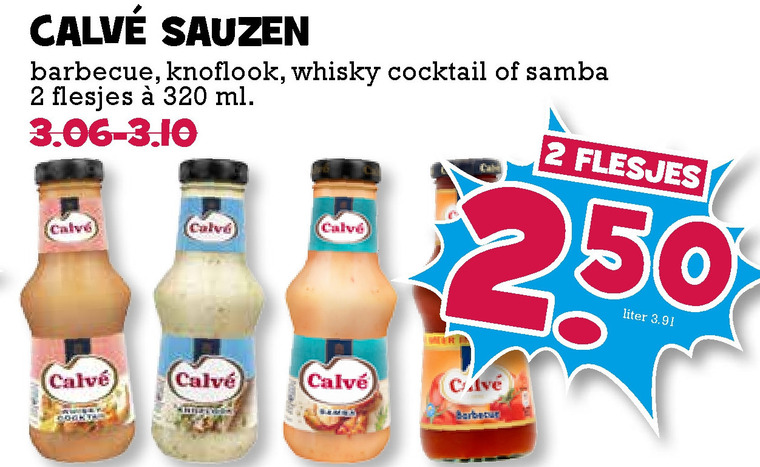 Calve   snacksaus folder aanbieding bij  Boons Markt - details