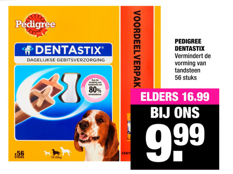 Pedigree Dentastix   hondensnacks folder aanbieding bij  Big Bazar - details