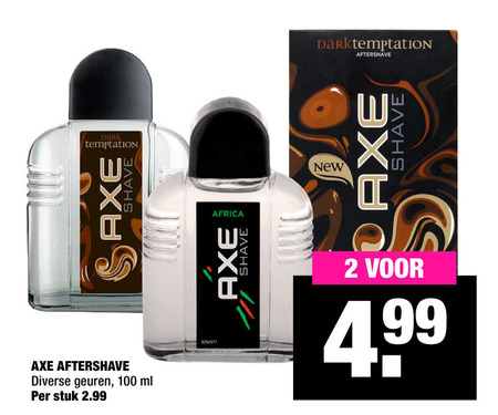 Axe   aftershave folder aanbieding bij  Big Bazar - details