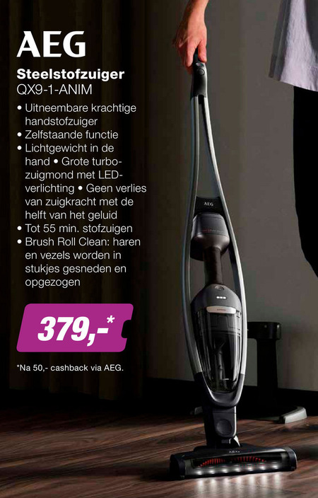 AEG   steelstofzuiger folder aanbieding bij  EP Electronic Partner - details