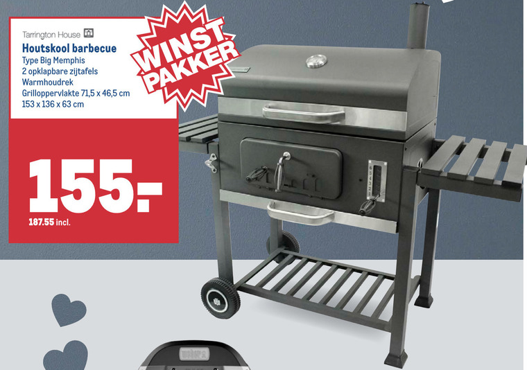 Tarrington House   houtskool barbecue folder aanbieding bij  Makro - details