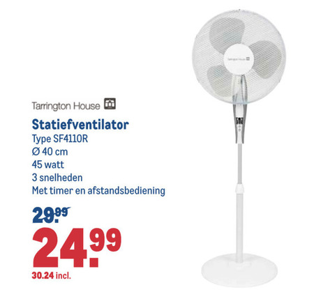 Tarrington House   ventilator folder aanbieding bij  Makro - details