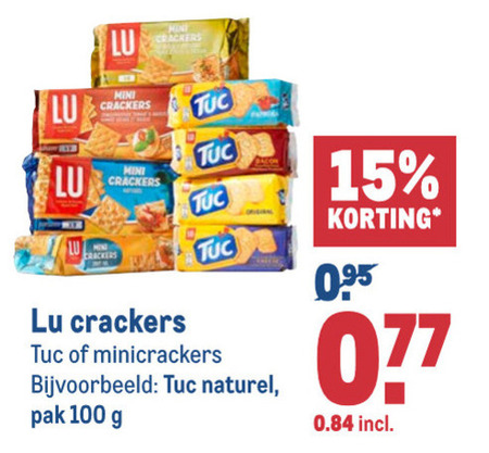 Lu Tuc   crackers folder aanbieding bij  Makro - details