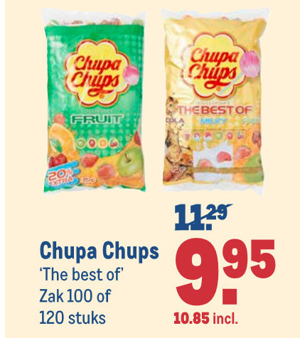 Chupa Chups   lollie folder aanbieding bij  Makro - details