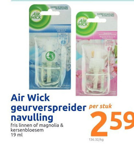 Airwick   luchtverfrisser folder aanbieding bij  Action - details