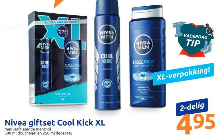 Nivea   geschenkset folder aanbieding bij  Action - details