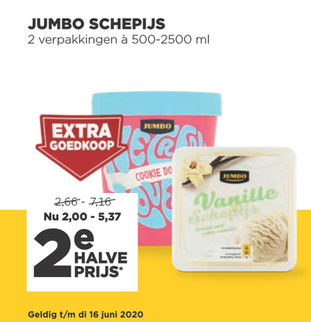 Jumbo Huismerk   roomijs, ijsspecialiteit folder aanbieding bij  Jumbo - details