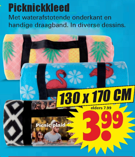 Nebu Observatie Mordrin picknickkleed folder aanbieding bij Dirk - details