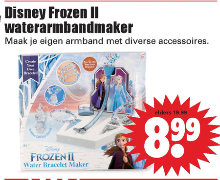 Disney Frozen   knutselpakket sieraden maken folder aanbieding bij  Dirk - details