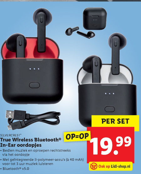 SilverCrest   oortelefoon folder aanbieding bij  Lidl - details