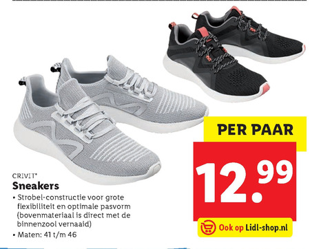 Crivit   heren sneakers folder aanbieding bij  Lidl - details