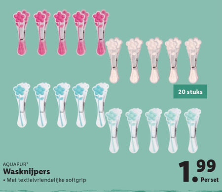 AquaPur   wasknijpers folder aanbieding bij  Lidl - details