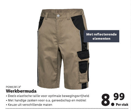 PowerFix   werkbroek folder aanbieding bij  Lidl - details