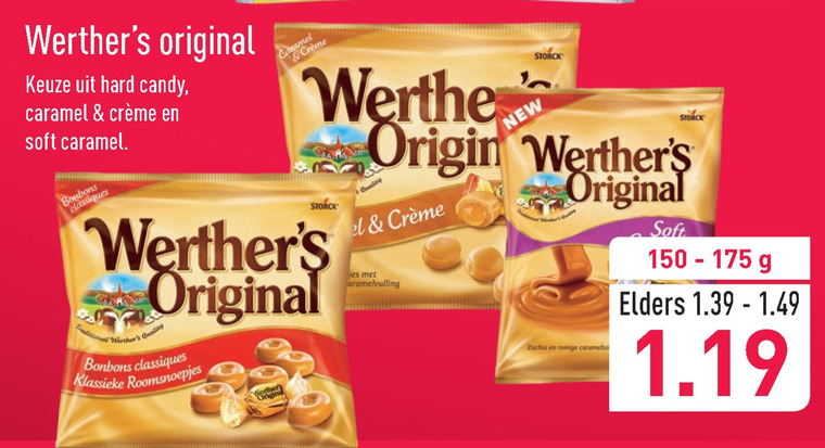 Werthers Original   snoep folder aanbieding bij  Aldi - details