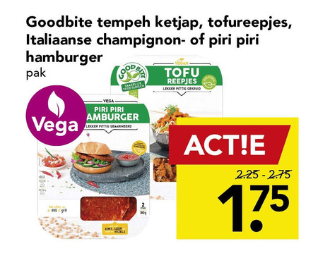 Goodbite   vegetarisch folder aanbieding bij  Deen - details