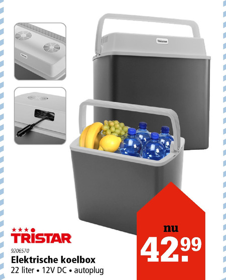 Tristar   autokoelbox folder aanbieding bij  Marskramer - details