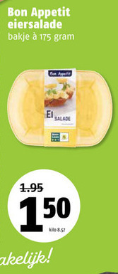 Bon Appetit   salade folder aanbieding bij  Poiesz - details