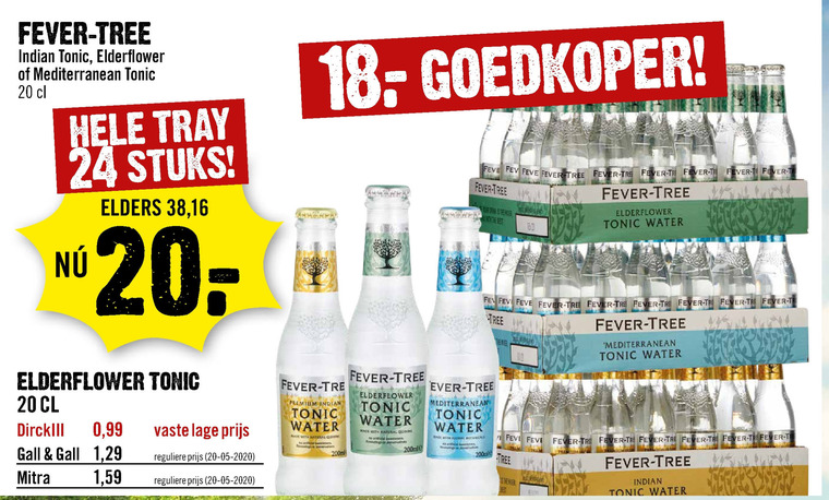 Fever Tree   frisdrank folder aanbieding bij  Dirck III - details