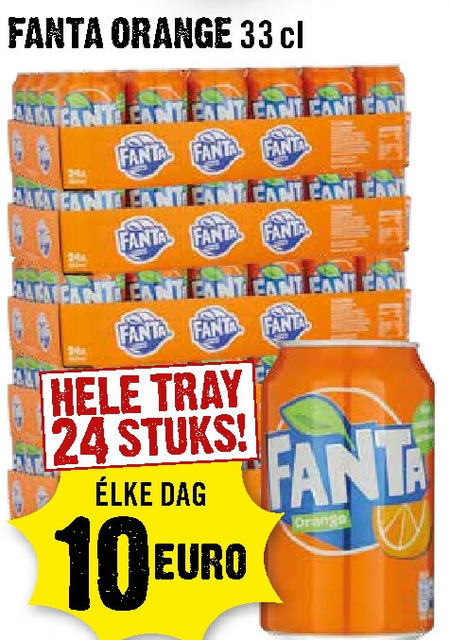 Fanta   frisdrank folder aanbieding bij  Dirck III - details