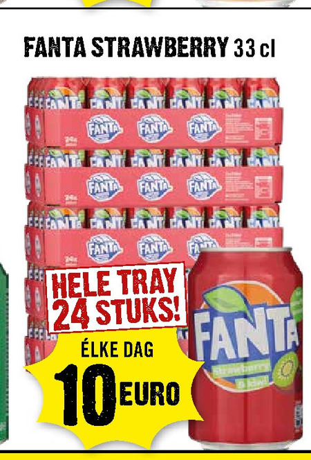 Fanta   frisdrank folder aanbieding bij  Dirck III - details