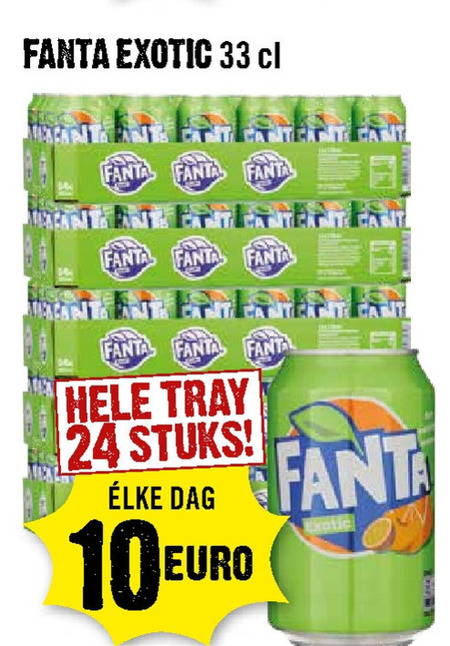 Fanta   frisdrank folder aanbieding bij  Dirck III - details