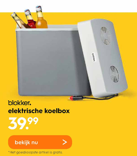 Blokker Huismerk   autokoelbox folder aanbieding bij  Blokker - details