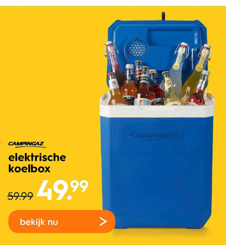 Campingaz   autokoelbox folder aanbieding bij  Blokker - details