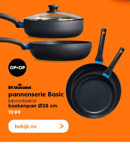 BK   koekenpan folder aanbieding bij  Blokker - details