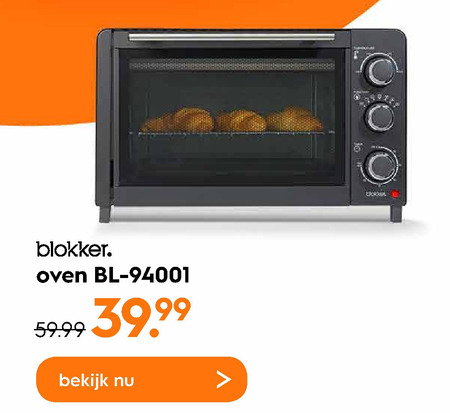 Blokker Huismerk   oven folder aanbieding bij  Blokker - details