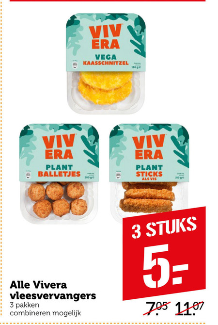 Vivera   vegetarisch folder aanbieding bij  Coop - details