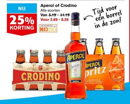 Aperol   aperitief folder aanbieding bij  Hoogvliet - details