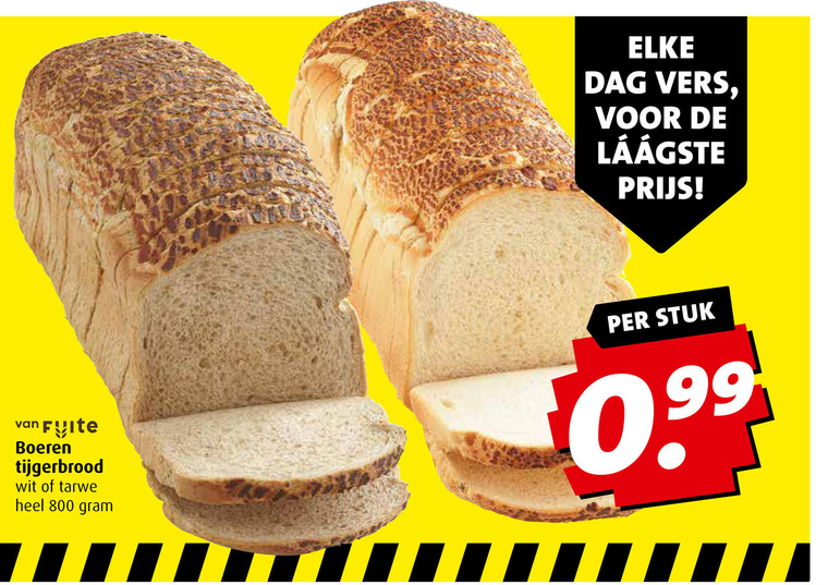 Fuite   brood folder aanbieding bij  Boni - details