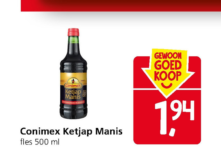 Conimex   ketjap folder aanbieding bij  Jan Linders - details