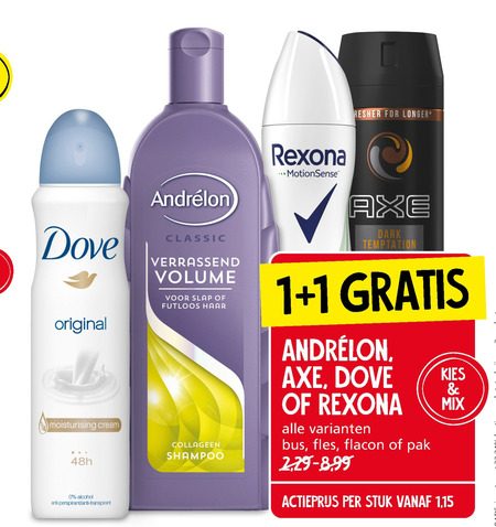 Andrelon   shampoo folder aanbieding bij  Jan Linders - details