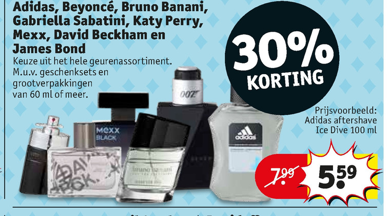 Adidas   eau de toilette folder aanbieding bij  Kruidvat - details