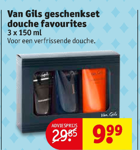 Van Gils   geschenkset folder aanbieding bij  Kruidvat - details