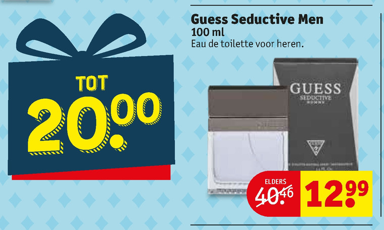 Guess   eau de toilette folder aanbieding bij  Kruidvat - details