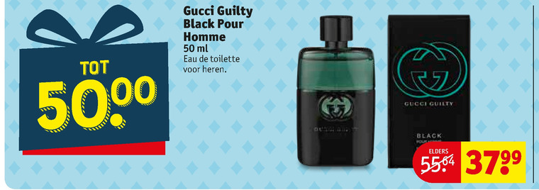 Gucci   eau de toilette folder aanbieding bij  Kruidvat - details