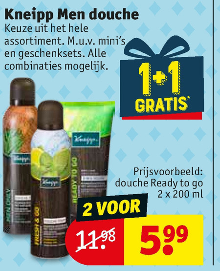 Kneipp   douchegel folder aanbieding bij  Kruidvat - details